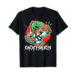 Karate Dinosaur, Karate per Bambini, Karatesaurus, Arti Marziali Maglietta