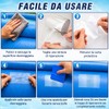 HuakChai Kit Riparazione Piscina, Nastro Impermeabile Subacqueo, Set di Toppe