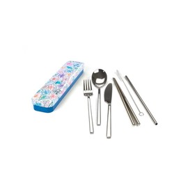 Retro Kitchen - Carry Your Cutlery Set - Passport Stamps