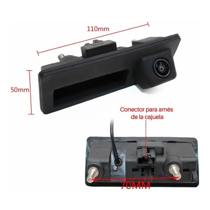 Camara De Reversa Jetta Mk6 Virtus Passat Tiguan Vw Hd