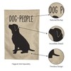 Dog People Garden Burlap Flag - 13 x 1 x