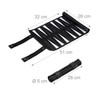 Relaxdays Backgammon Travel Game Roll Up with Accessories Playing Field