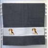 Huuraa Hand Towel Beagle Comic Beagie Gift 50 x 100