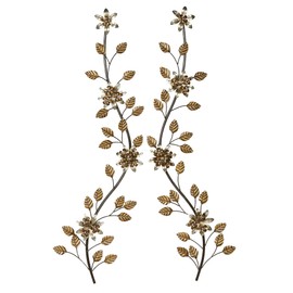 Touch of Class Bellissa Vining Metallic Wall Art Set