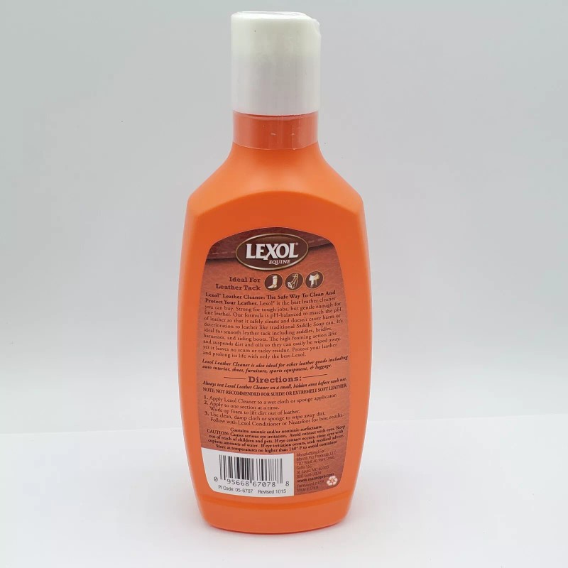 Lexol leather cleaner 8oz bottle NOS Safe Cleaning Boots Shoes