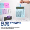 800 Sheets Transparent Sticky Notes with Index Tab, Waterproof &