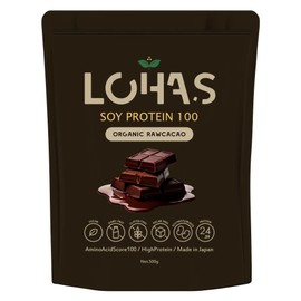 Soy Protein Diet, 17.6 oz (500 g), Non-GMO Soybeans, Formulated with Organic Raw Cocoa Powder, 100% Vegan, No Sugar, Fragrance, or Preservatives