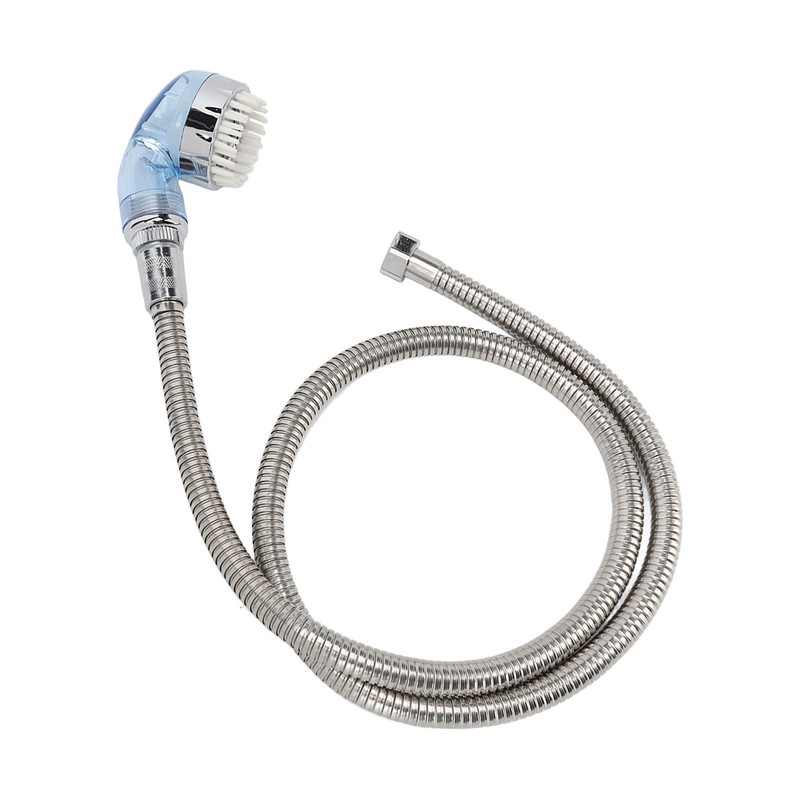 Electroplated Shampoo Bowl Spray Head Hose Professional Hair Salon Pressurization
