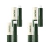Skinfood Avocado Stick Lip Balm No. 1, Unscented, 3.4g, 4 pieces / 스킨푸드 아보카도 스틱 립밤 1호, 무향, 3.4g, 4개