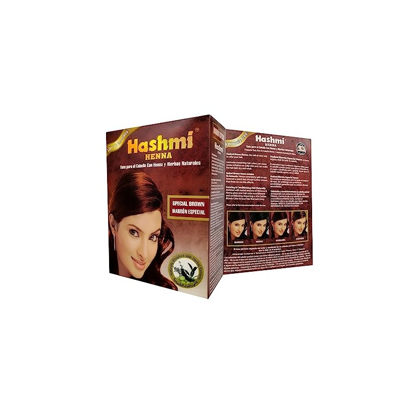 5 HENNA TINTE PARA CABELLO (CAFE ESPECIAL) HASHMI | LO