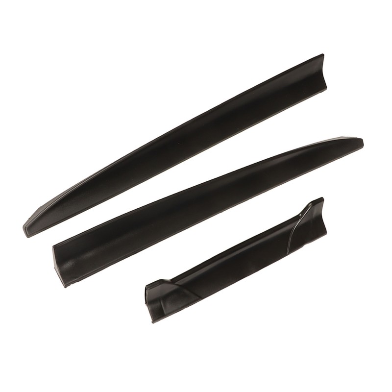 3PCS Car Universal Spoiler Thermal Stability Strong Grip Lightweight Rear