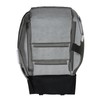 SecosAutoparts Driver Side Bottom Perforated Leather Replacement Seat Cover Black