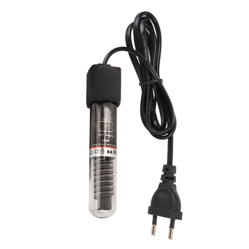 Fish Tank Heater 26℃ Automatic Constant Temperature Quartz Glass Small