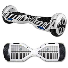 MightySkins Carbon Fiber Skin for Self Balancing Mini Scooter Hover Board - Light Fighter | Protective, Durable Textured Carbon Fiber Finish | Easy to Apply | Made in The USA