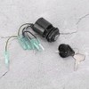 Ignition Switch with Key Fit for Honda outboard 35100-ZV5-013