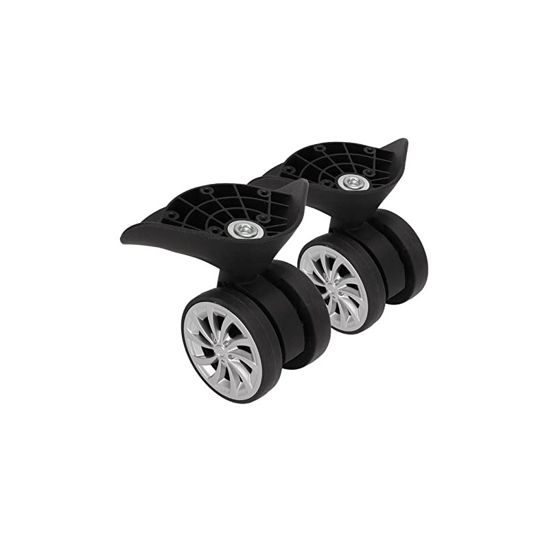 Alomejor Pack of 2 Replacement Luggage Wheels, Left and Right