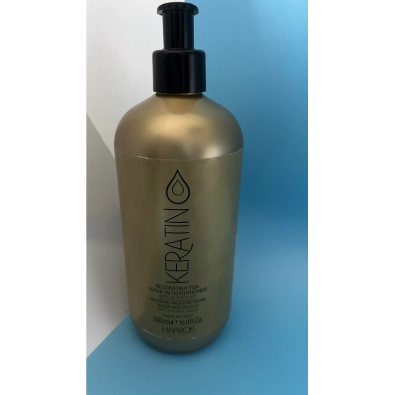 HARBOR Natural Hair Care KERATIN Reconstructor Leave-In Conditioner 16.9 oz
