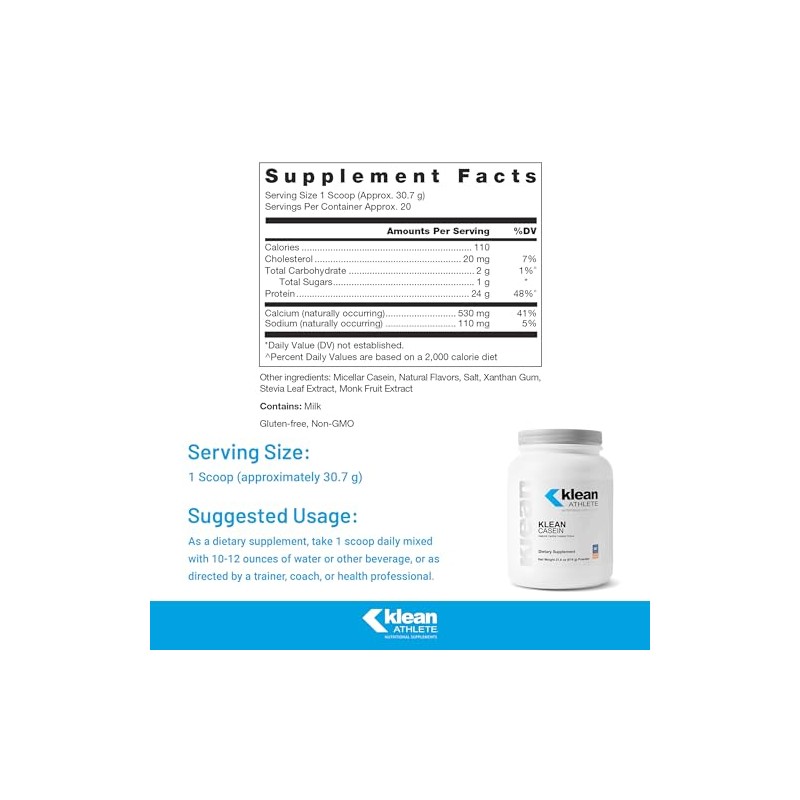Klean Athlete | Klean Casein Protein | Designed to Help