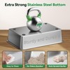 Stainless Steel Cat Litter Box with Removable Lid,Free in &