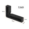 HARFINGTON 8pcs 90 Degree Positioning Squares 3"x2" (80x50mm) Right Angle