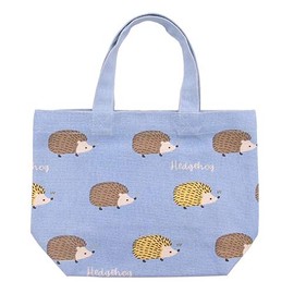 Friendshill GS-101-138 Mini Tote Hedgehog Harry Blue 20x30 Pea Pod Lunch Bag Walk Tote Bag Hedgehog