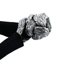 USR UHMWPE Soft Shackle 5/8" x 12" in Eye Diameter (ID) and 18" in Useable Overall Length Black