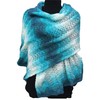 Knitting Kit for Turquoise Wrap/Shawl