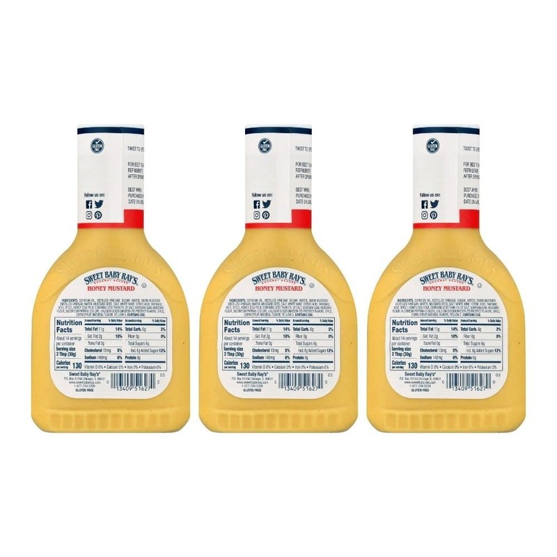 Sweet Baby Ray's Dipping Sauce, Honey Mustard (14 Fl Oz