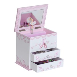 Mele and Co Angel Girls Ballerina Music Jewelry Box