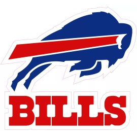 (NOT A PATCH) Buffalo Bills Football HTV Heat Transfer Vinyl Iron On - 8" Inches