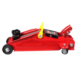 BIG RED TAM82012 Torin Hydraulic Trolley Service/Floor Jack with Blow Mold Carrying Storage Case, 2 Ton (4,000 lb) Capacity, Red