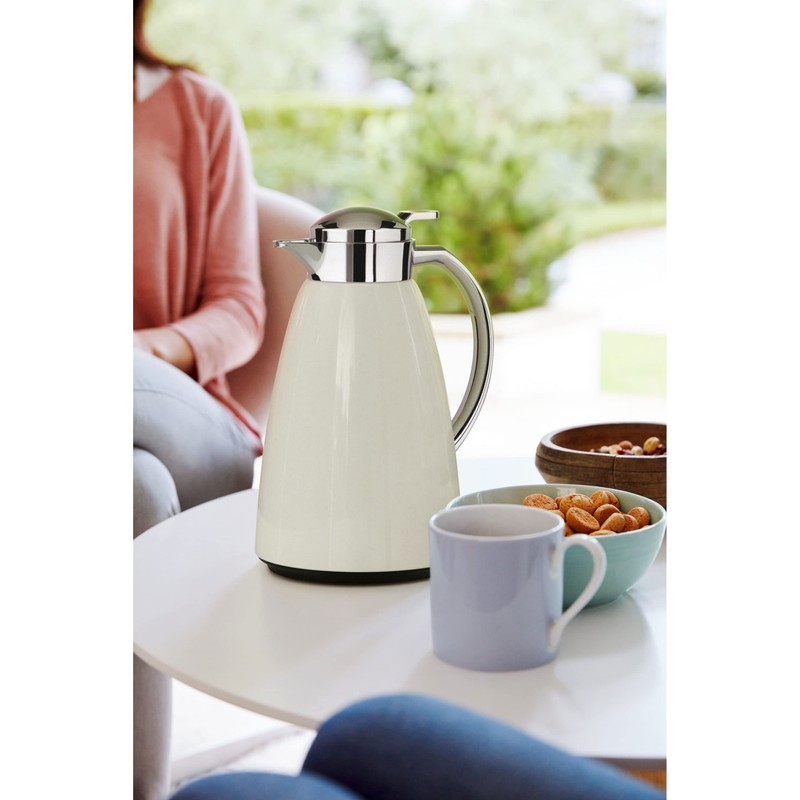 Emsa Campo Vacuum Flask, 1L, 100% Leak Proof, Quick Tip