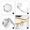 NyxSeat 3-Piece Bag Hook, Table Bag Holder, Handbag Clip, Foldable