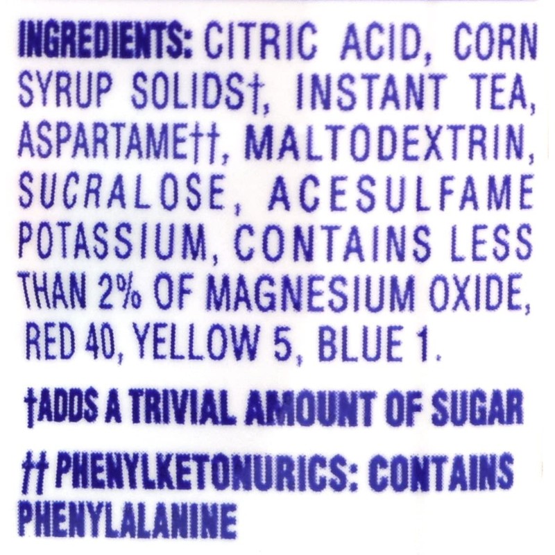 Crystal Light Sweet Tea, 12-Quart 1.56-Ounce Canister (Pack Of 3)