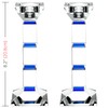 Crystal Candle Holders Set of 2-8" Tall Candlestick Holder for