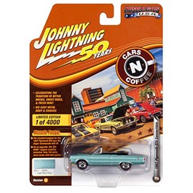 Johnny Lightning JLMC020 マッスルカー 1967 プリマス GTX VER B ブルー ポリ