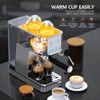 LERTIN Espresso Machine, 20Bar Compact Stainless Espresso Maker, With Milk