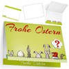 BREITENWERK A4 XXL Easter Card Easter Hat with Envelope -