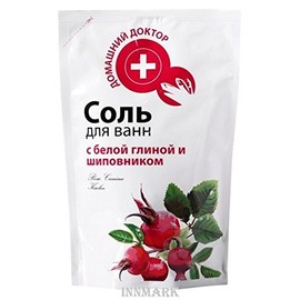 23408 Bath salts with white clay & rosehip 500g Home Doctor