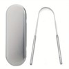 Stainless Steel Tongue Scraper for Daily Oral Care – Spoon-Shaped