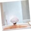 SAFIGLE 2pcs Self Heating Shower Cap Double Layer Hair Caps