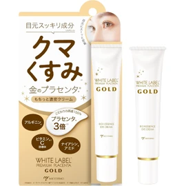 White Label Gold Placenta Thick, White Skin, Dark Bear Marina 0.9 oz (25 g), For Bears and Dull Eyes! Eye cream that brightens your face