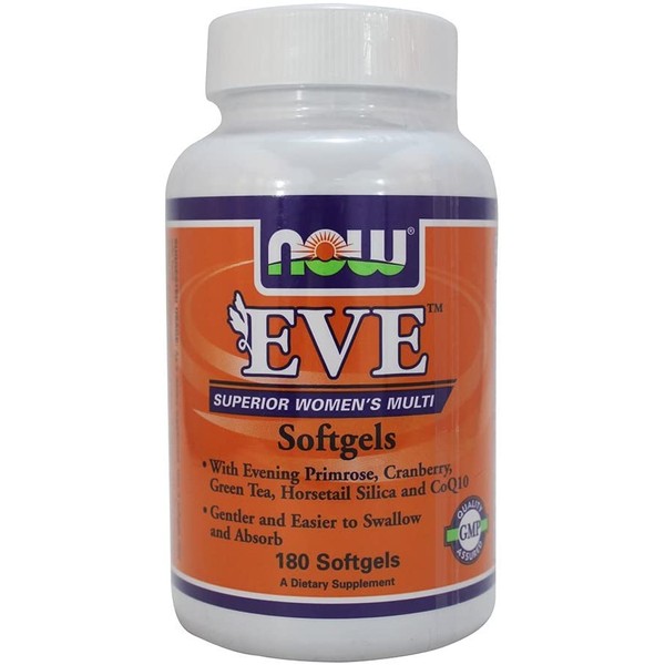 Now Foods, (2 Pack) EVE Superior Women's Multi, 180 Softgels