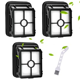Rebirthcare Pack of 3 1866f Filters for Bissell for Crosswave Pet Pro and for Crosswave Cordless Max 2306A 1785 1785A 2211W 2554 2590 2593 2596 Replacement Filter Accessories Replacement Parts,