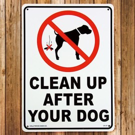 PLASTIC SIGNBOARD THE DOG HOUN! _SP-CA23-SHO