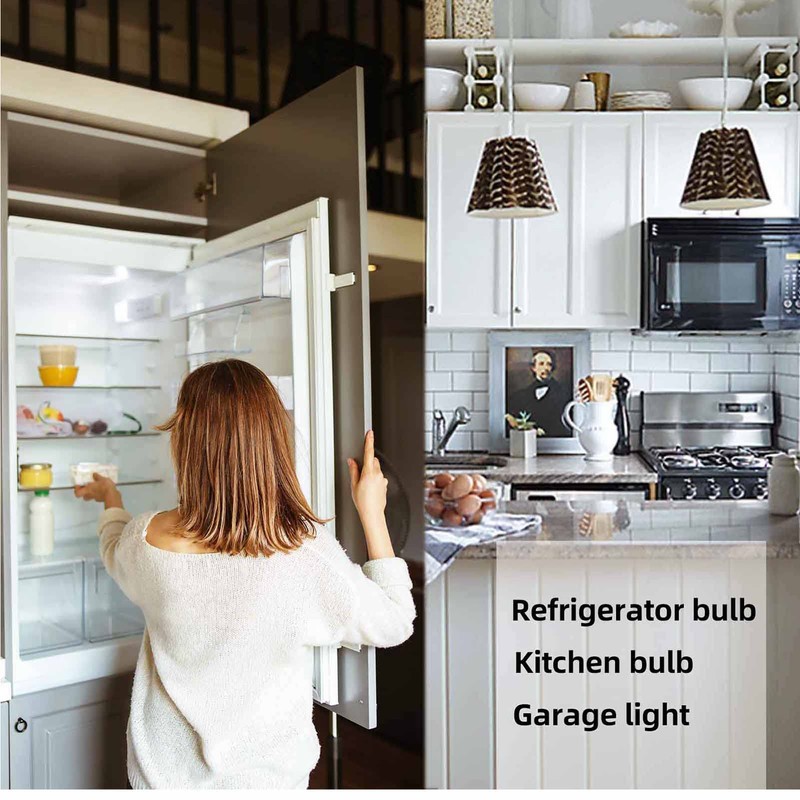 Refrigerator AC 100-265V 3.5W Replacement LED Light Bulb KEI D34L
