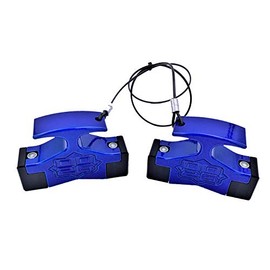 Mean Stop Gen 2 Hydraulic Steering Locks (Comes with .75" Diameter 4" Width Rod Clips) (Blue)