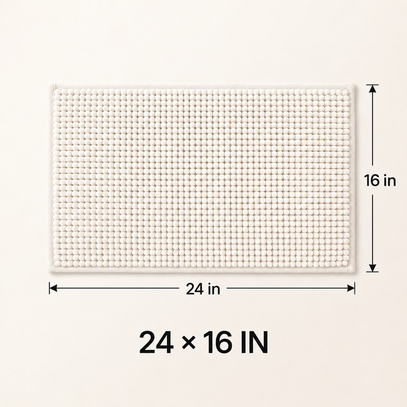 Super Water Absorbent Door Mat Indoor, Microfiber Quick Dry Chenille