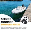 6FT Bungee Dock Line for Boats – Extra-Long Elastic Mooring