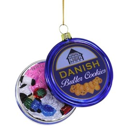 Cody Foster & Co Grams Sewing Notions Blown Glass Hanging Ornament GO-9863